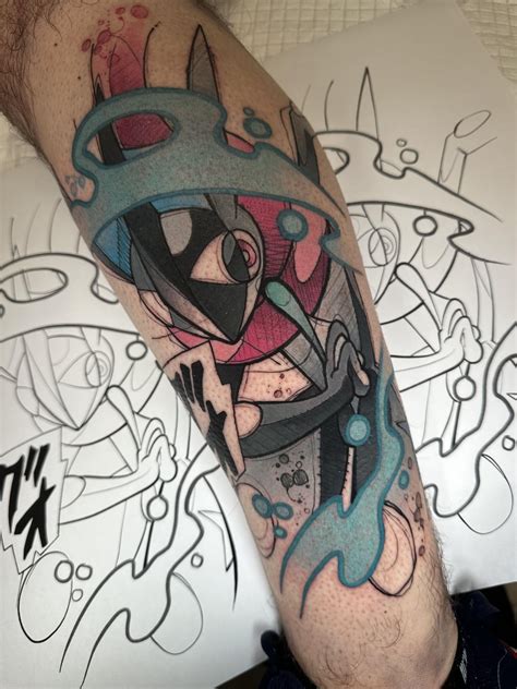 ash greninja tattoo